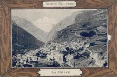 05320 La Grave - La Grave (Frankreich) Leporello I-II (fleckig VS/RS, Ecken abgestossen)
