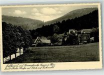 38723 W3370 Seesen , Harz Foto AK Lautenthaler Straße mit Eickmuhl