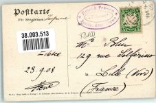 82491 W8104 Eibsee 1908 - Frillensee Fotograf Johannes Hüttenstempel