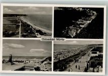 18181 O2553 Graal-Müritz , Seeheilbad 1937 Foto AK Schwimmbad Strand Promenade