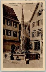 72574 W7432 Bad Urach 1927 - Marktbrunnen