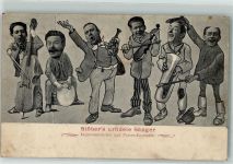 Stöber's urfidele Sänger Instrumentalisten- und Possen-Ensemble Musiker 1908