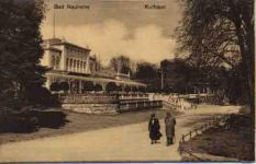 61231 W6350 Bad Nauheim - Bad Nauheim (6350) Mechanik-Karte mit Leporello Kurhaus I-II