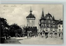 78462 W7750 Konstanz 1915 Foto AK Schnetztor Feldpost WK I