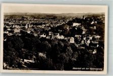 33602 W4800 Bielefeld 1937 Foto AK Panorama der Stadt mit der Sparrenburg