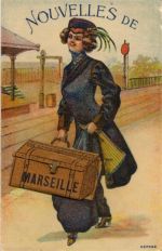 13000 Marseille - Marseille (Frankreich) Leporello II (Ecken abgestossen)