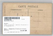 59540 Caudry - Caudry (Frankreich) Leporello Teilansicht I-II (Klebereste VS)