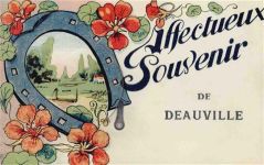 14800 Deauville - Deauville (Frankreich) Leporello, Hufeisen I-II