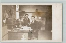 Büro AK Telefon Privatfoto AK