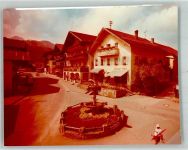 83080 W8203 Oberaudorf FOTO KEINE AK Marienplatz Ort handschiftlich Foto Original aus Archiv eines Ansichtskartenverlages