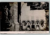 93047 W8400 Regensburg - Ruinen der äusseren nördlichen Vorhalle der Kirche St. Emmerau