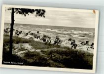 17419 O2251 Seebad Bansin Foto AK Strandleben VEB Reprocolor