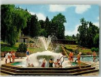 74906 W6927 Bad Rappenau Foto AK Schwimmbad
