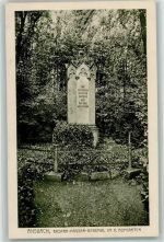 91522 W8800 Ansbach , Mittelfr - Kaspar-Hauser-Denkmal im K. Hofgarten
