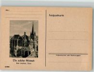 52062 W5100 Aachen - Dom Feldpostkarte