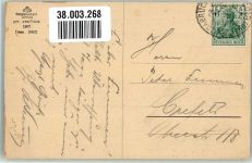 49074 W4500 Osnabrück 1907 - Panorama der Stadt mit Kirche St. Katharinen