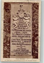 34346 W3510 Hann. Münden - Dr. Eisenbart's Grabdenkmal an der St. Aegidienkirche