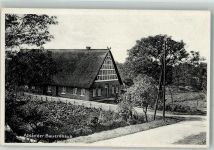 21635 W2155 Jork , Niederelbe Foto AK Altländer Bauernhaus