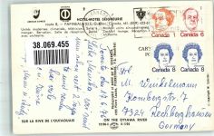 Quebec 1976 Foto AK Hotel Motel Seigneurie Schwimmbad