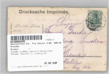 01067 O8000 Dresden - Dresden (o-8000) Leporello Königliches Schloss, Stallhof II (fleckig VS)
