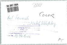 75385 W7264 Bad Teinach FOTO KEINE AK Foto Original aus Archiv eines Ansichtskartenverlags Hotel Schlossberg
