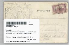 Budapest - Budapest (Ungarn) Leporello II (Stauchungen, minimaler Einriss, Ecken abgestossen)