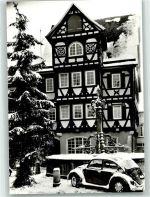 72622 W7440 Nürtingen Foto AK VW Käfer Winter