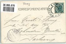 Prag Praha 1904 Foto AK