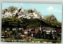 82467 W8101 Krün Foto AK Zugspitze