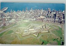 Halifax 1962 Foto AK Fliegeraufnahme The Citadel