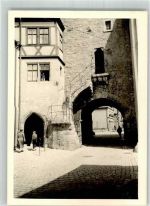91541 W8803 Rothenburg ob der Tauber Foto AK Ort handschriftlich