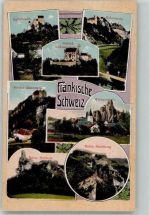 91344 W8551 Waischenfeld 1927 Foto AK Schloss Gößweinstein Burg Neideck Streitberg Rabenstein