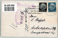 02625 O8600 Bautzen 1937 Foto AK Partie an der Spree Drucksache