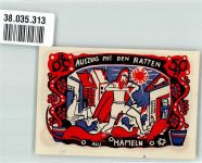 31785 W3250 Hameln 1922 Notgeldschein 50 Pfennig Rattenfänger von Hameln