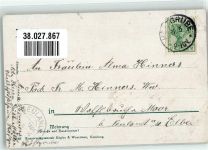 21789 W2177 Wingst 1904 Foto AK Forsthaus Dobrock