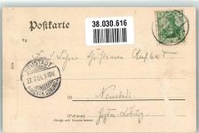 96126 W8617 Altenstein 1904 Gebrauchsspuren Schloss