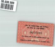 06502 O4308 Thale 1921 Notgeldschein 25 Pfennig
