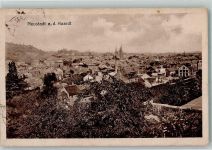 67433 W6730 Neustadt an der Weinstraße 1918 - Panorama des Ortes mit der Stiftskirche