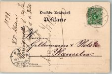 38855 O3700 Wernigerode 1899 - Geschäftskorrespondenz Fa. Rhien