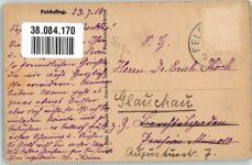 82340 W8133 Feldafing 1918 Gebrauchsspuren