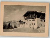 83471 W8240 Oberau b Berchtesgaden Gebrauchsspuren Gasthaus Heissbäck Roßfeld