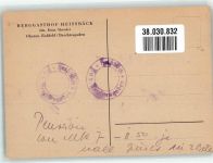 83471 W8240 Oberau b Berchtesgaden Gebrauchsspuren Gasthaus Heissbäck Roßfeld