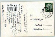 98574 O6080 Schmalkalden 1939 Foto AK Schloss Wilhelmsburg