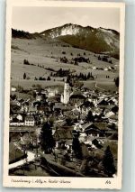 87484 W8964 Nesselwang 1954 Foto AK