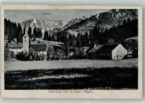 87541 W8973 Unterjoch 1919 Foto AK