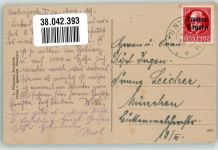 87541 W8973 Unterjoch 1919 Foto AK