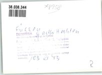 87629 W8958 Füssen FOTO KEINE AK Gasthaus Hecht Ort handschriftlich Foto Original aus Archiv eines Ansichtskartenverlages