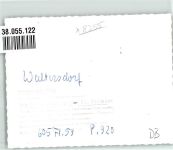 94491 W8355 Waltersdorf FOTO KEINE AK Fliegeraufnahme Foto Original aus Archiv eines Ansichtskartenverlages