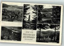 57399 W5942 Oberhundem Gebrauchsspuren Aussichtsturm Rhein-Weser-Turrmm Adolfsburg