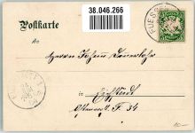 87629 W8958 Füssen 1904 Lithographie Panorama des Ortes mit Hohem Schloss und Kirche St. Mang
